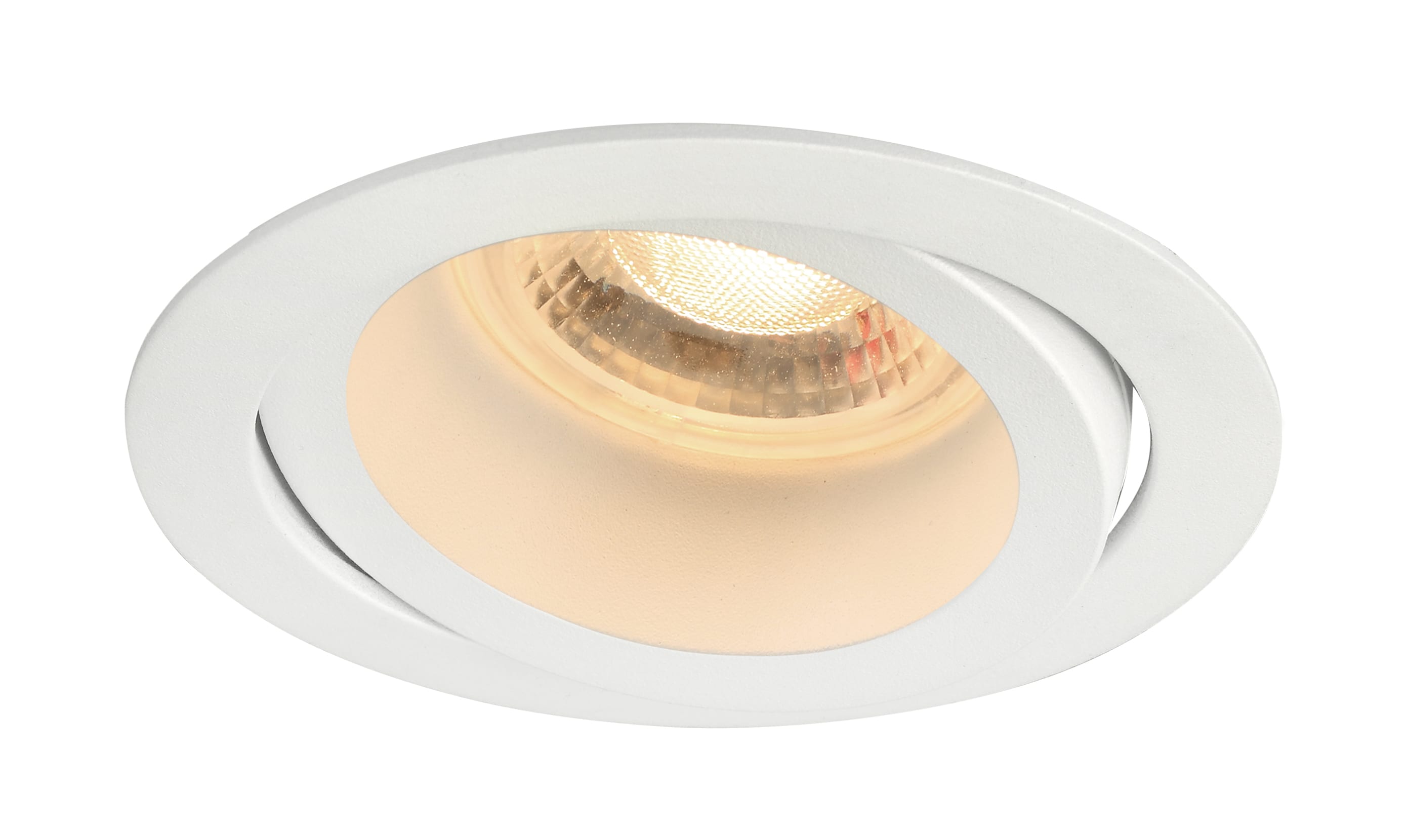 LIT by Cardi - Downlight TILT Hvit 2700K DIM IP54 ISOSAFE 6-pack