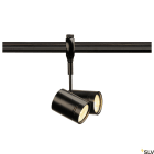 SLV - BIMA 2 spotlight til EASYTEC II, sort, 2xGU10, maks. 2x50 W