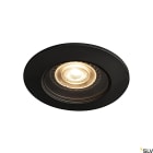SLV - VARU QPAR51 DL, utendørs innfelt downlight, sort, IP20/65