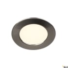 SLV - Downlight DL 126 LED, rund, børstet metall, 2700K