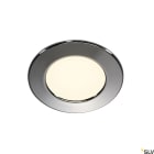 SLV - Downlight DL 126 LED, rund, krom, 2700K