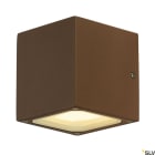 SLV - SITRA CUBE wall light, rust, GX53, max. 9W, IP44