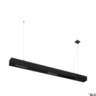 SLV - Q-LINE PD, LED innendørs pendelarmatur, 1m, BAP, sort, 3000K