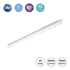 Philips - CoreLine Waterproof LED Industriarmatur IP65 – 45W – 6000lm Ra>80 4000K – Bev.sensor, TW3 – 1500mm