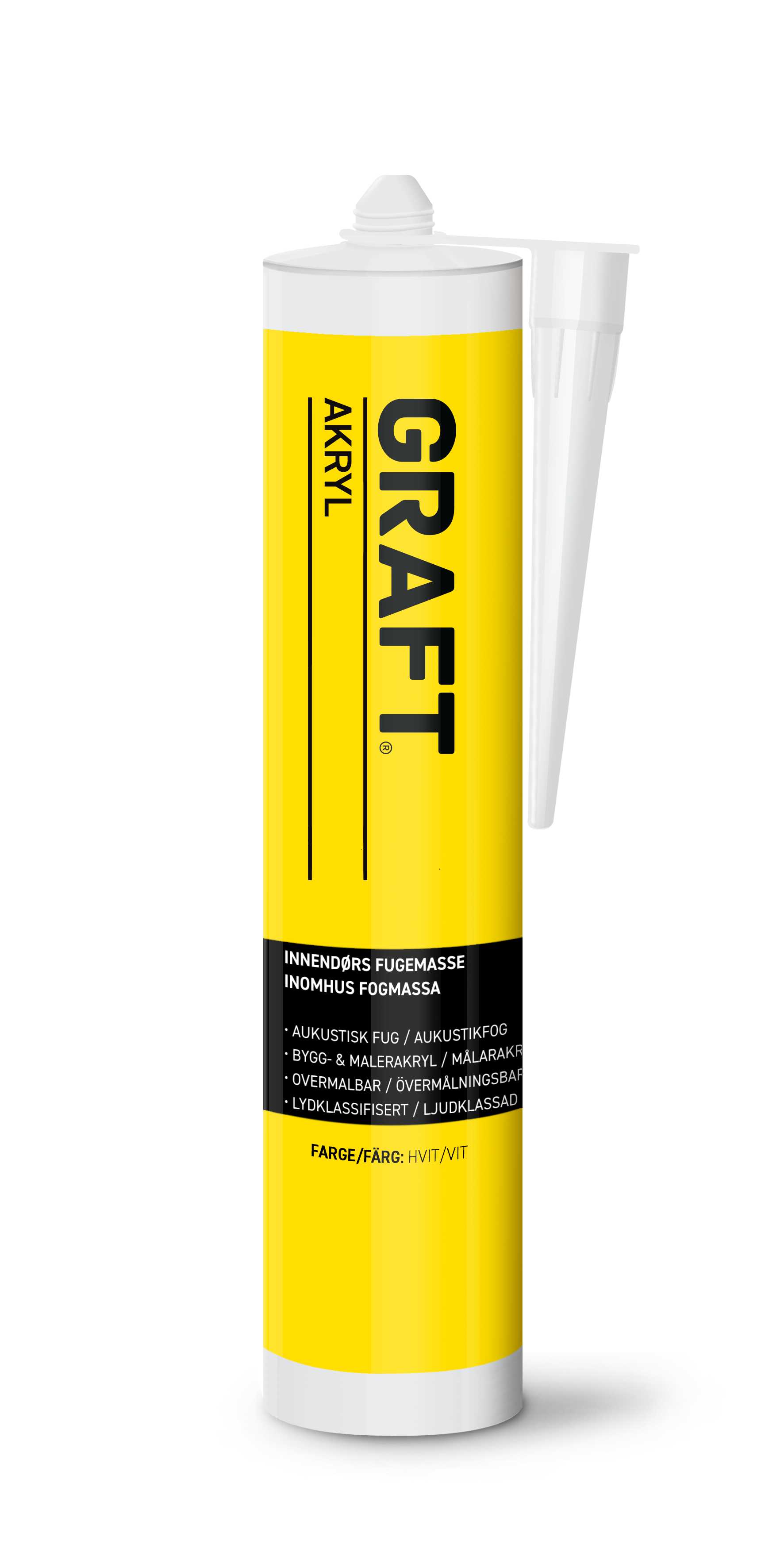 Graft - GRAFT Akryl 300ml hvit