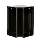 MP Bolagen - Hjørne for 65x135mm Al/Sort TBC135-2