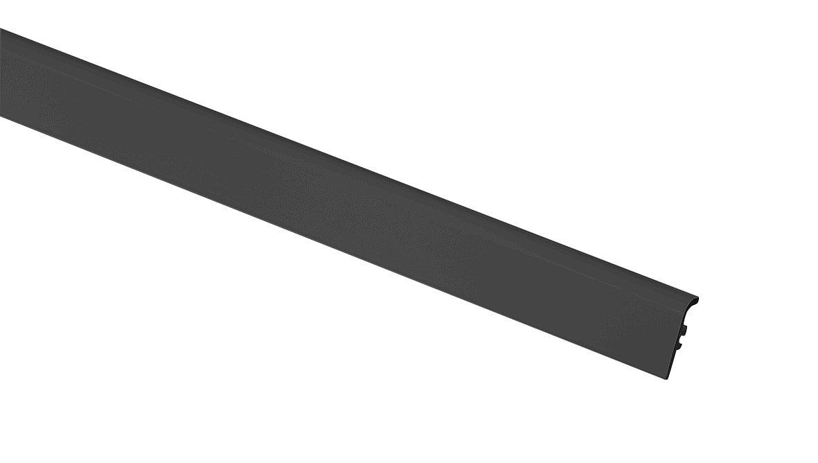 MP Bolagen - Ventilasjonsgitter 24x9 Sort TBE20-2