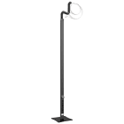MP Bolagen - Grenstav MP-Flex 2100mm Sort MP-U521SV