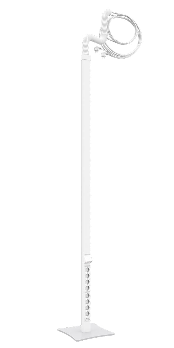 MP Bolagen - Grenstav MP-Flex 2100mm Hvit MP-U522V