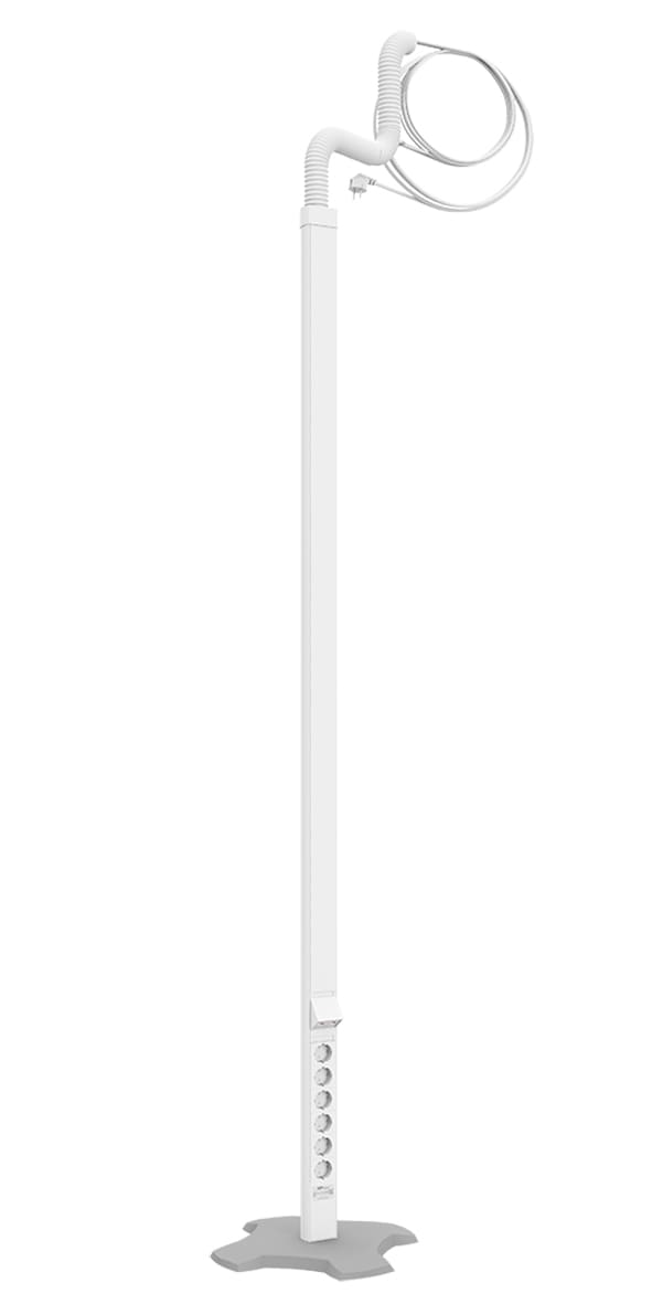 MP Bolagen - Grenstav MP-Flex 2100mm Hvit MP-U521V