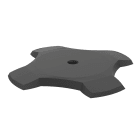 MP Bolagen - Designfot 1 hull Sort MP-U038SV