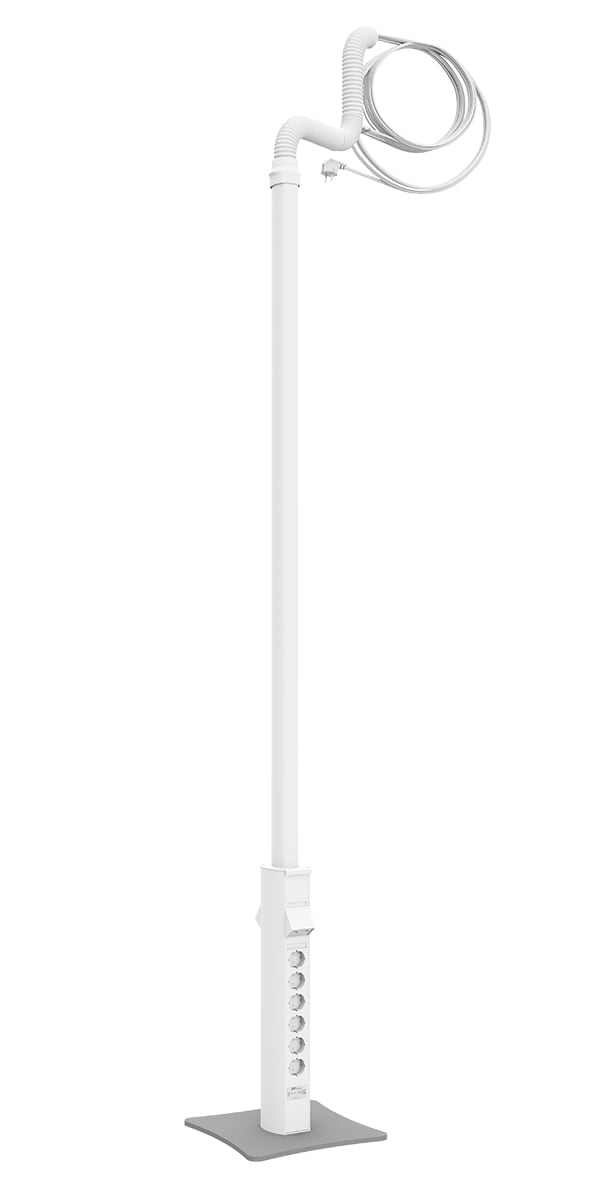 MP Bolagen - Grenstav MP-Duo 2100mm Hvit MP-U621V