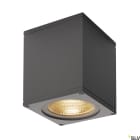 SLV - BIG THEO WALL, utendørs veggarmatur, Flood down, LED, 3000K, antrasitt, B/H/T 13/14/13,5 cm
