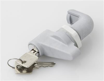 Rose-Elektrotechnik GMBH - Vrihåndtak med lås til Polyester / ABS skap