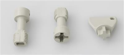 Rose-Elektrotechnik GMBH - Kryssporskrue 8mm til Mini-Polyglass