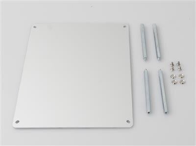 Rose-Elektrotechnik GMBH - Innvendig frontplate 284x221mm til Polyester / ABS skap