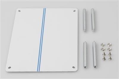 Rose-Elektrotechnik GMBH - Innvendig frontplate 234x173mm til Polyester / ABS skap