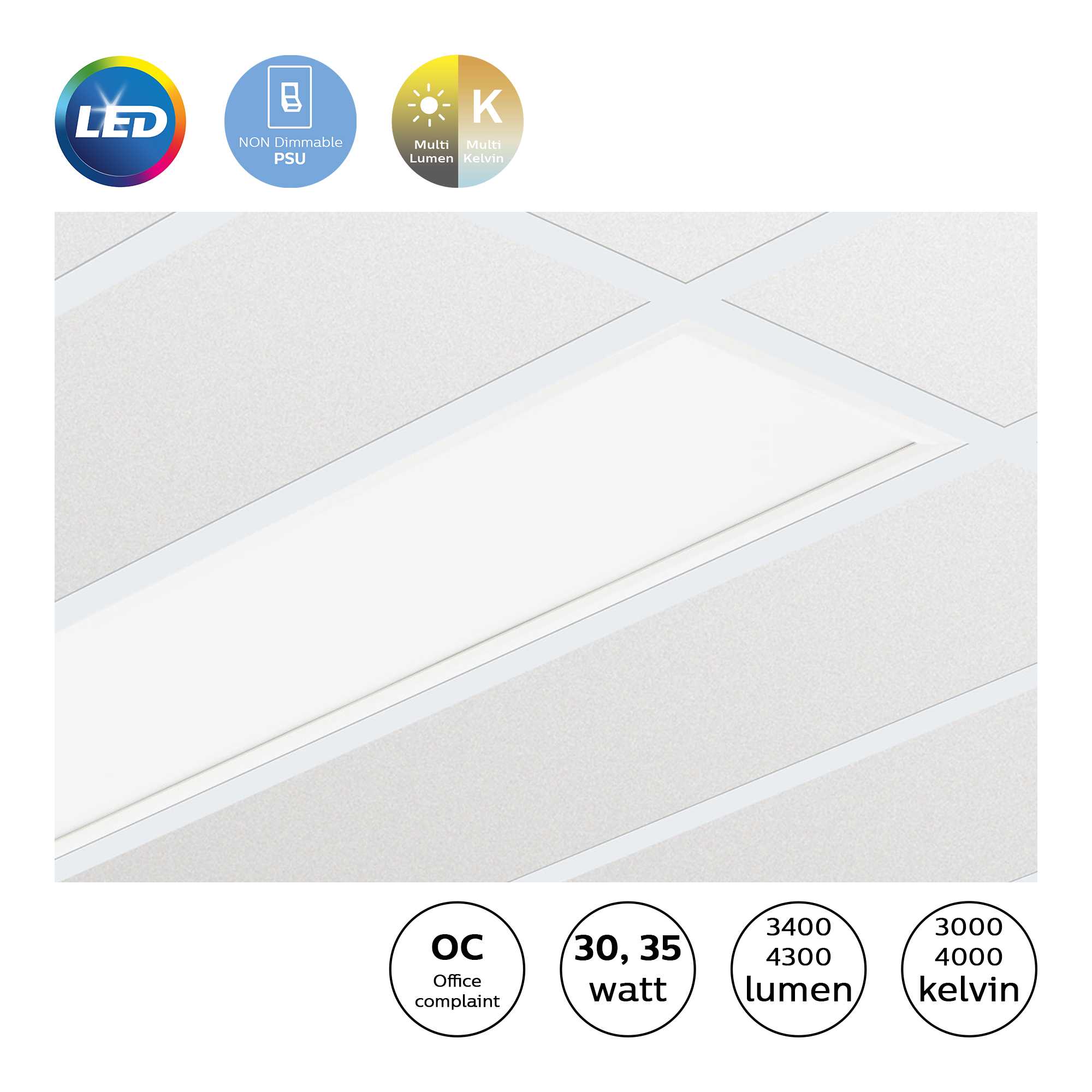 Philips - RC132V G4LED34_43S/830_840 PSUW30L120 OC