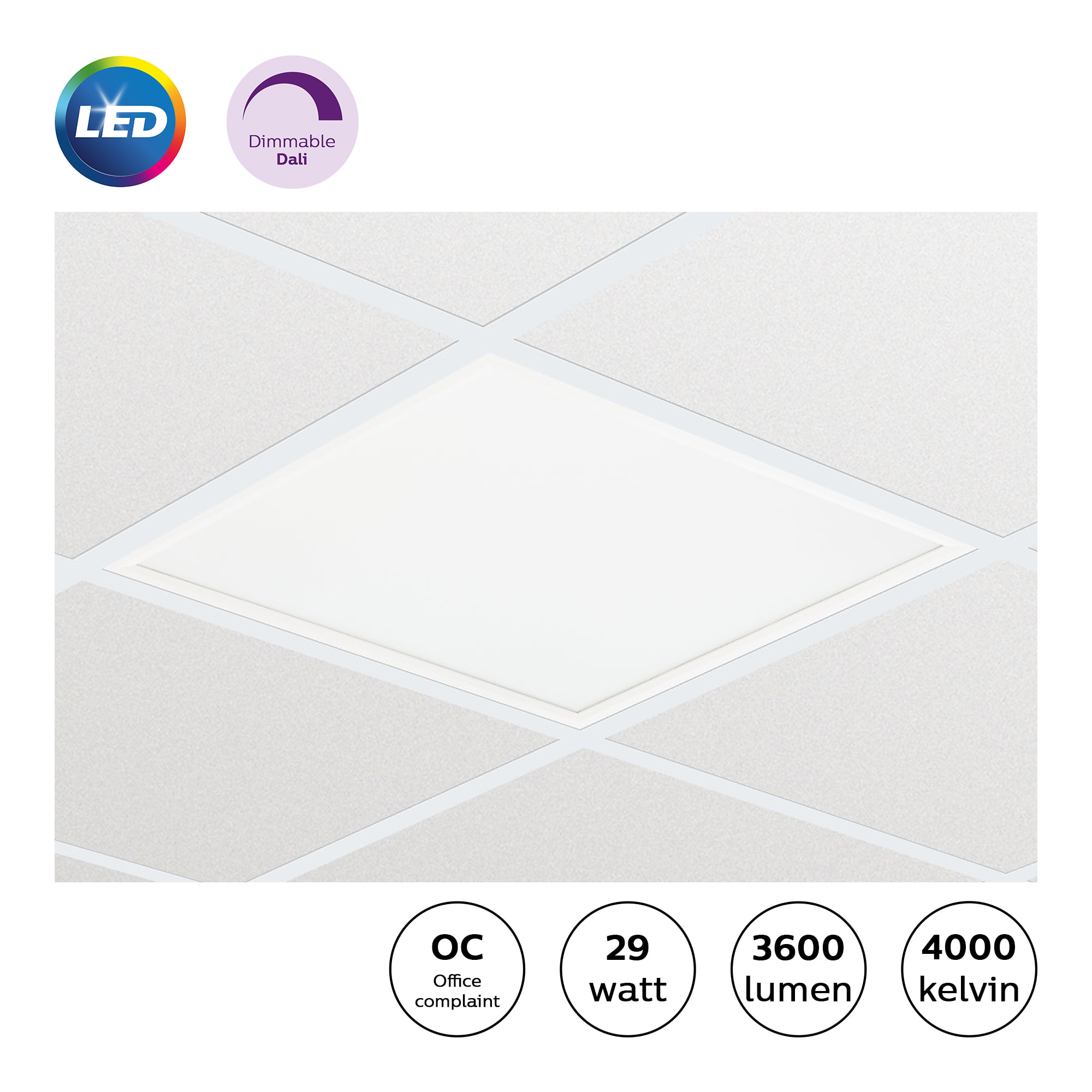 Philips - RC132V G4 LED36S/840 PSD W60L60 OC