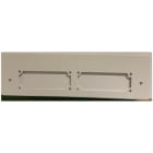 Schneider Electric - Flensplate-metall-med utsparing for FL21 flenser-bredde850mm-for PrismaSeT G-IP30-med grønn topp