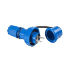 IDE Division Electrica - Plugg 2/16 IP67 m/lokk