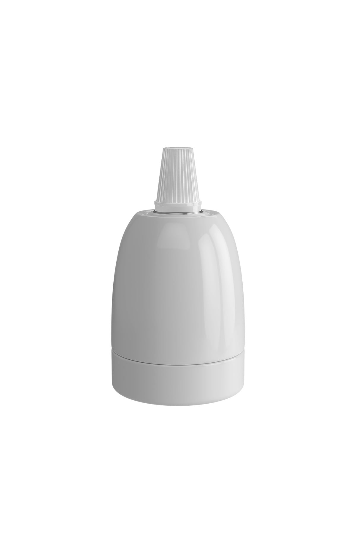 Nortronic - Pæreholder E27 Hvit Blank hvit