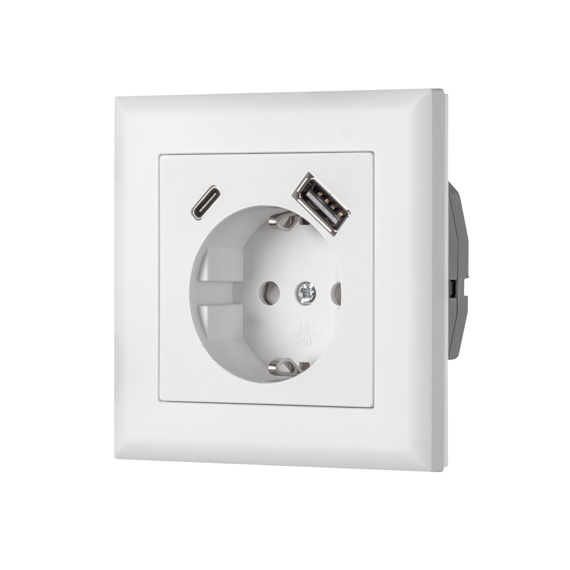 TradeForce - 4-veis stikk med 3m ledning 3G1,5mm2 Sonepar
