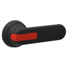 ABB Electrification - Håndtak, OHB125J12, Pistolhåndtak, Sort, Aksling-diameter 12mm, Håndtaklengde 125mm