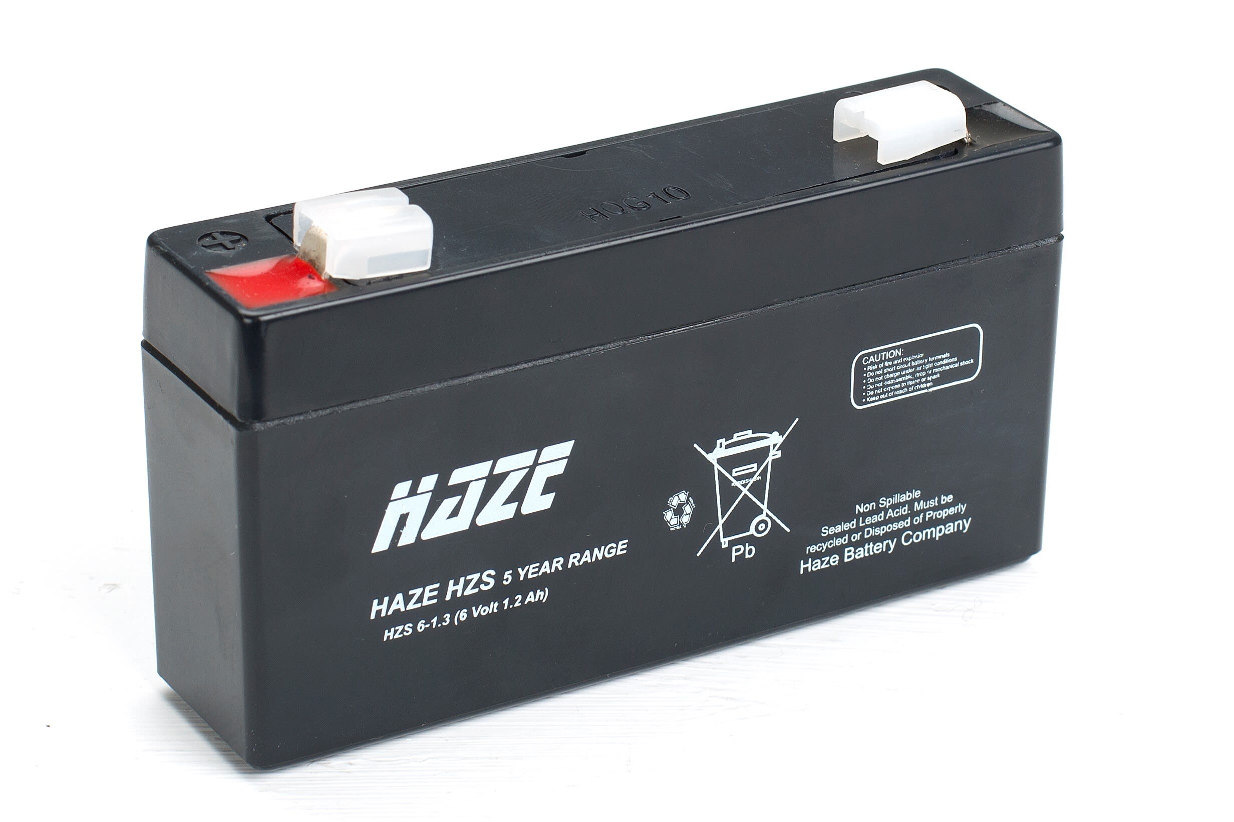 Haze Battery Co LTD - Blybatteri 6volt 1,3ah lukket