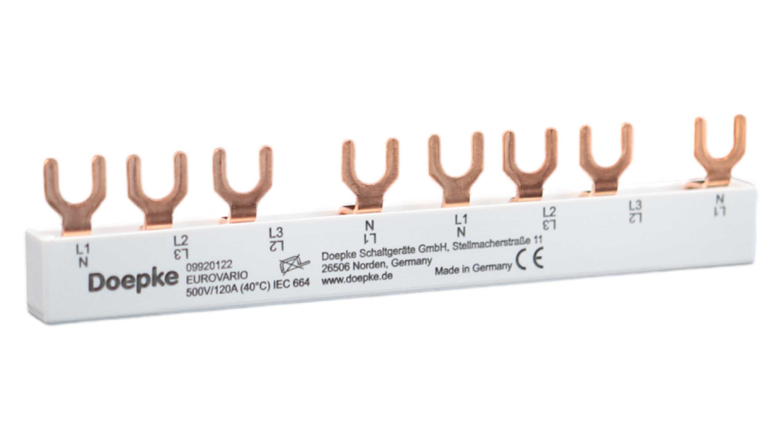 Doepke Schaltgeräte GmbH - Samleskinne 8M L1 - L2 - L3 - N