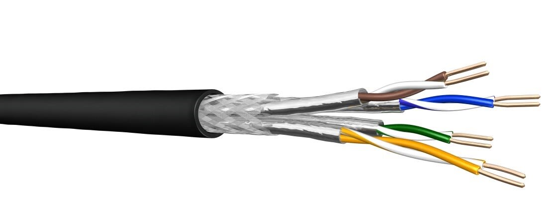 Draka - DRAKA SuperCat Category 7 S/FTP 4P 0.55mm LSZH ute/inne.
