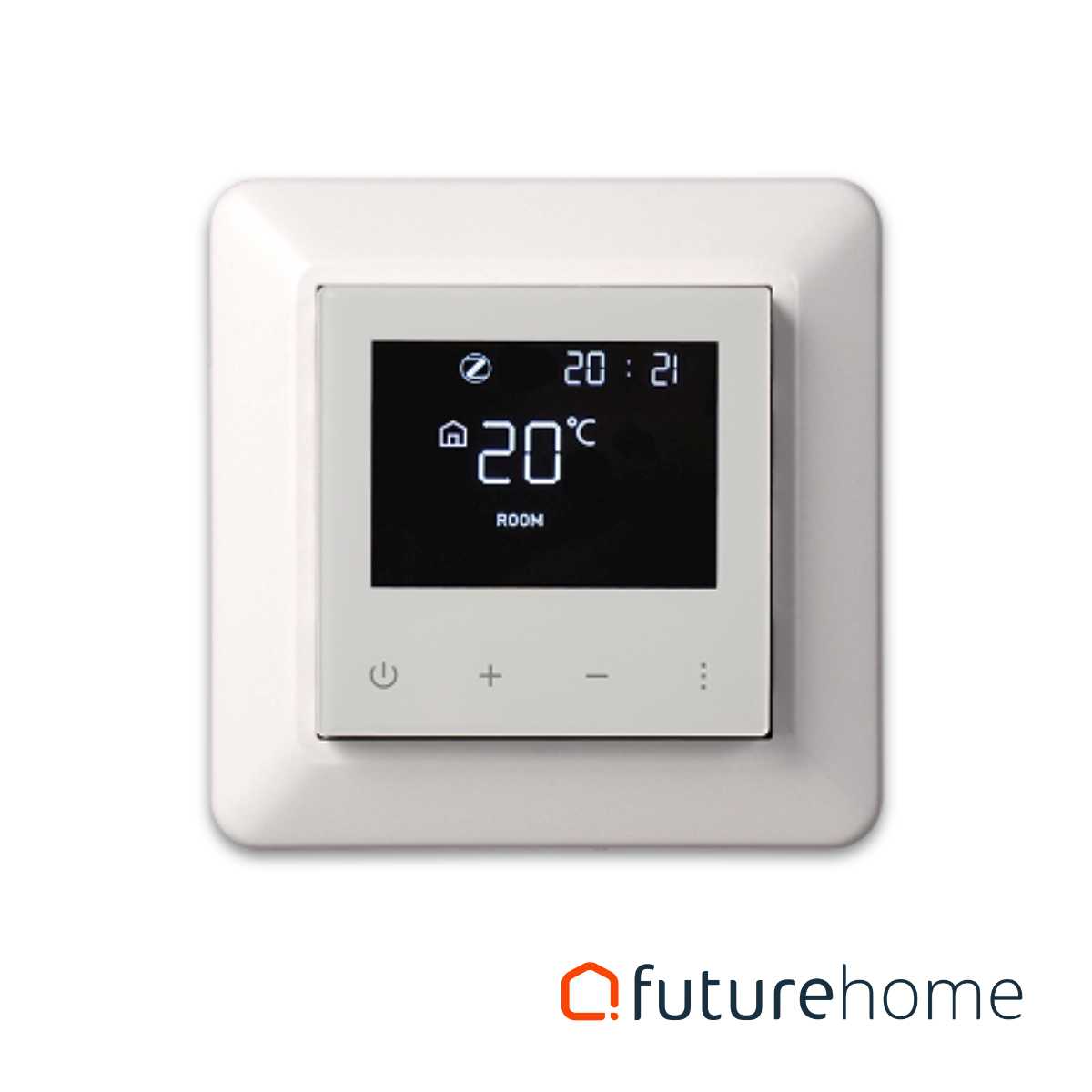 Futurehome - Futurehome Termostat ZigBee 3.0 hvit FH9071