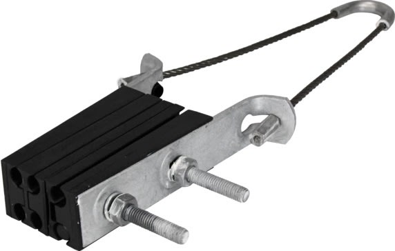 Melbye - Endefeste med wire oppheng 5x
