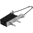 Melbye - Endefeste med wire oppheng 5x