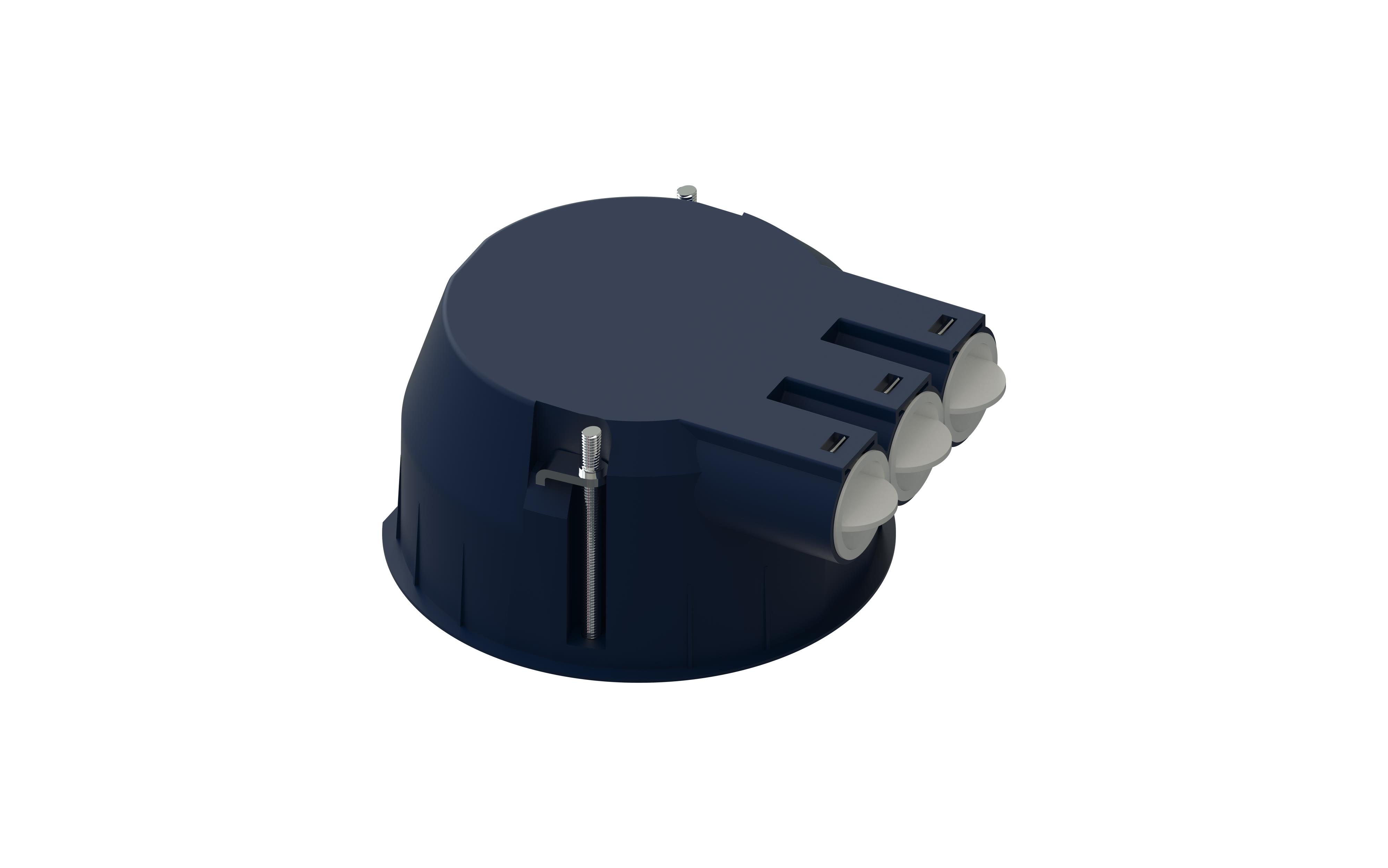 TradeForce - Multiboks 42x71 3 løp 73mm (eske à 200 stk) Sonepar