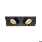 SLV - NEW TRIA 155 DL SQ SET SO 27K SLV DOWNLIGHT M/DRV.