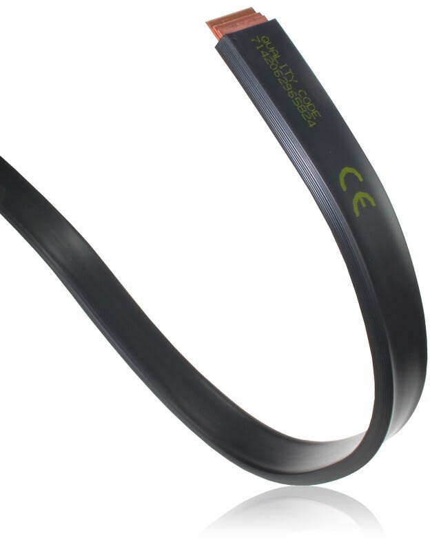 EFA Elektro - Fleksibel skinne, 860A, 6 x 40 x 1 mm