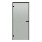 Sunwind gylling - Badstudør Black Line- satin frostet glass