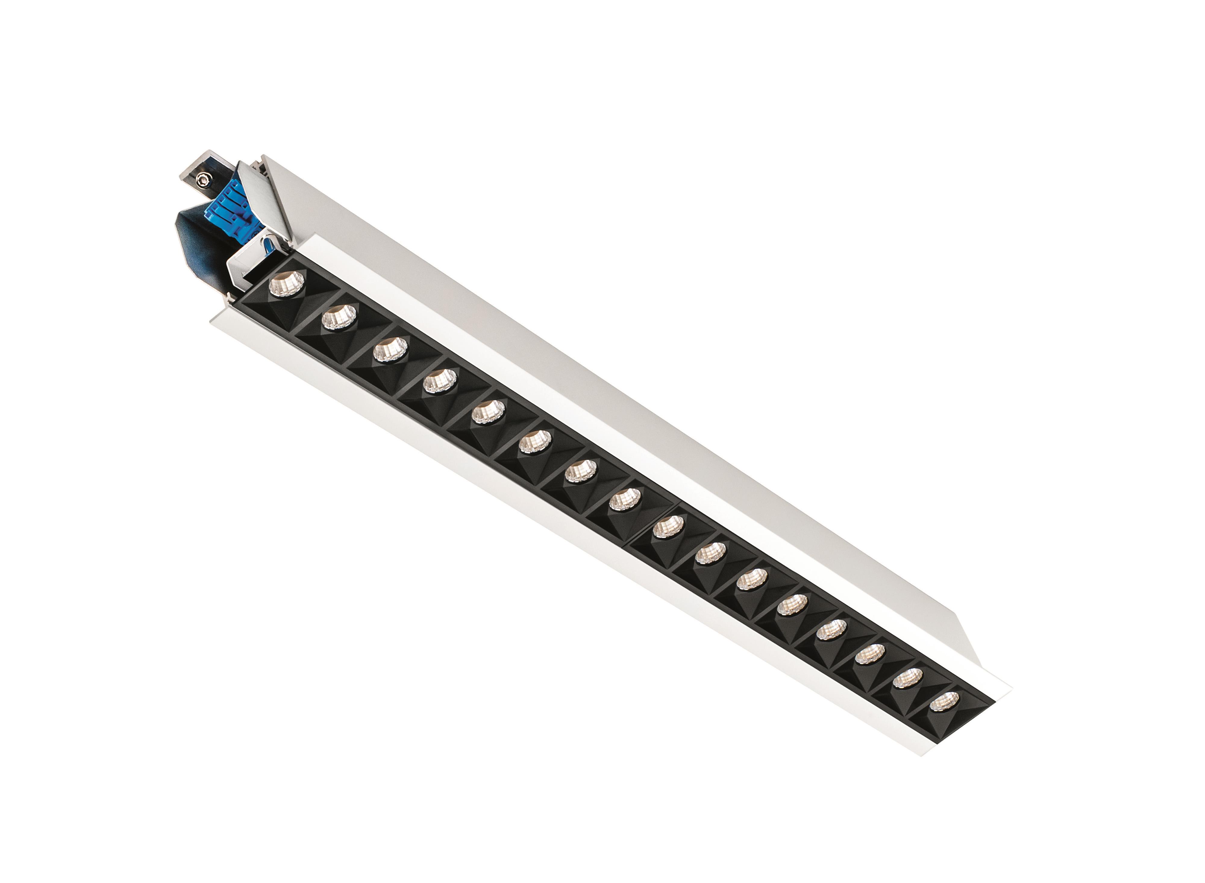 SG Armaturen - LINEAL RECESSED CUBIC 560 HVIT 4000K DALI