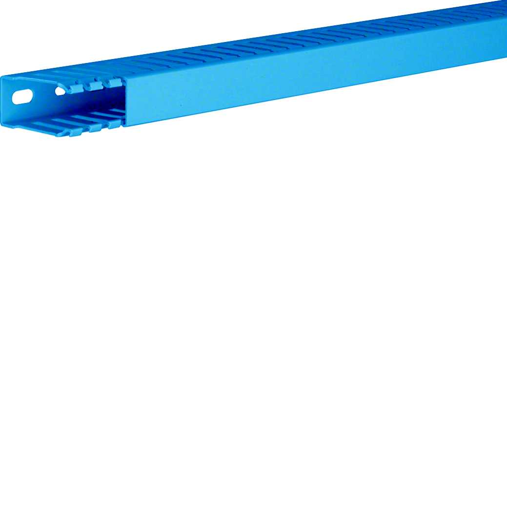 Hager - SLISSET KANAL, 49x24 Halogenfri BLÅ