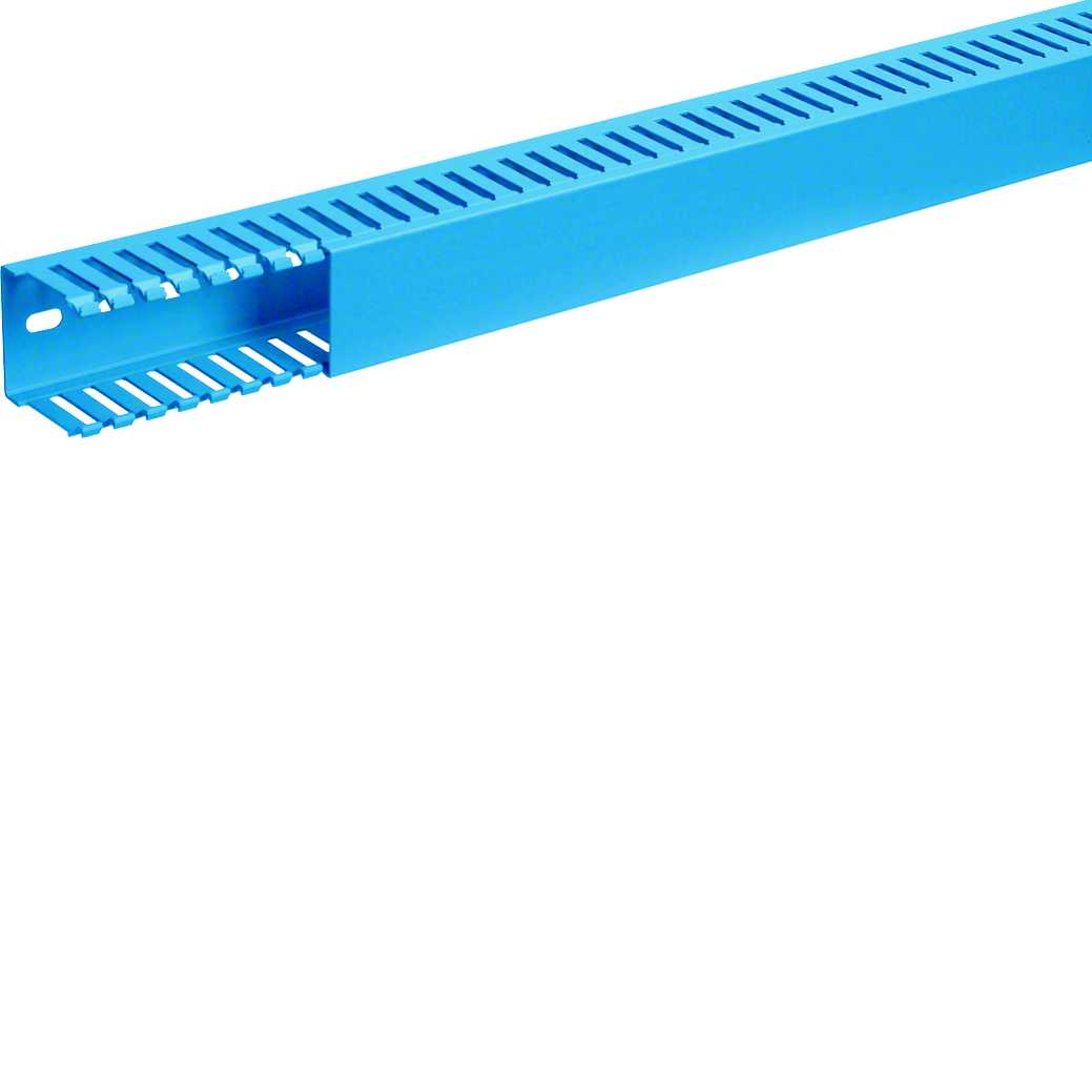 Hager - SLISSET KANAL, 49X49 Halogenfri BLÅ