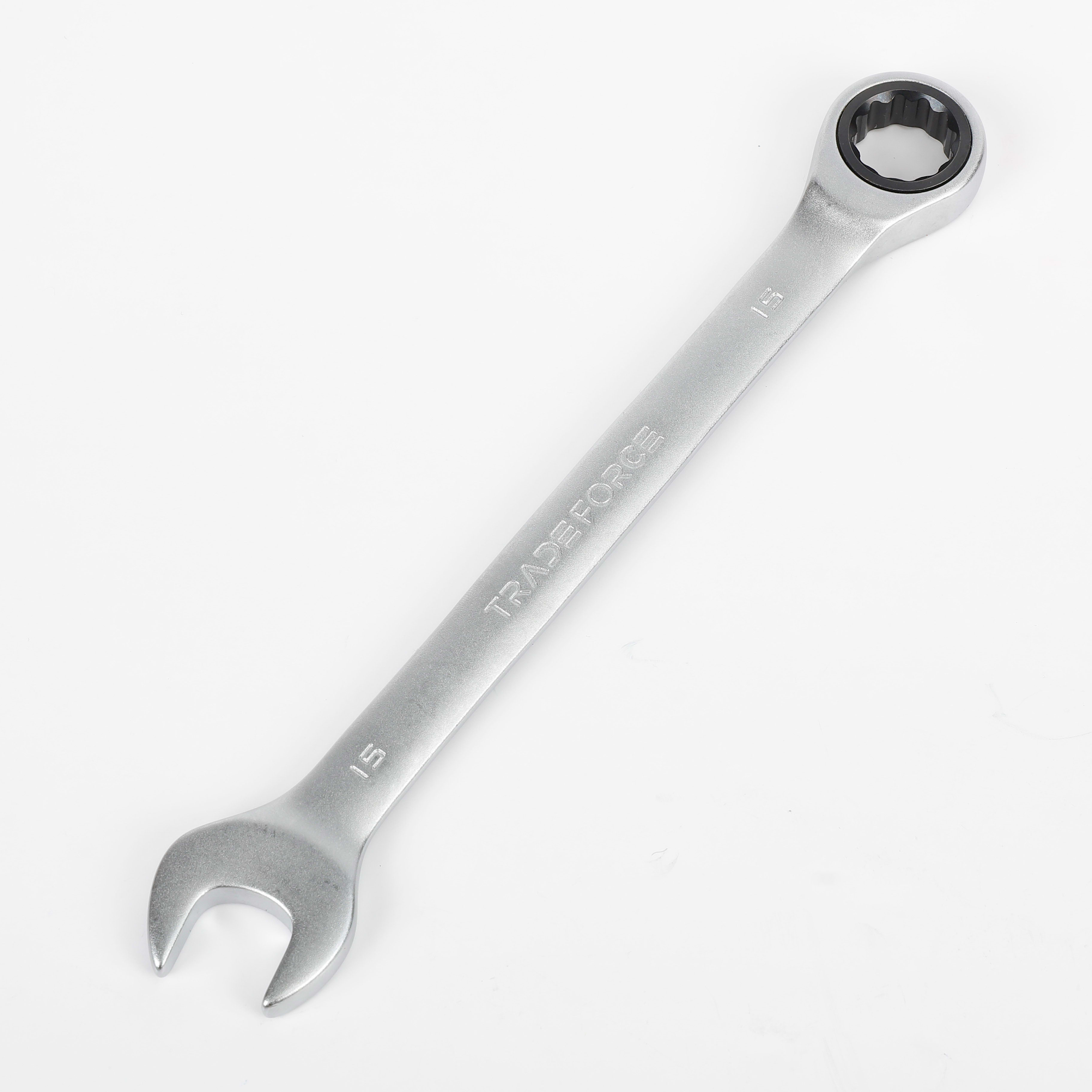 TradeForce - SKRALLENØKKEL 15 mm CR-V -600 SONEPAR