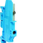 Hager - Rekkeklemme Neutral, skrutilkobling 10mm2 bev ledning, 16mm2 helkjerne, 76A 400 V