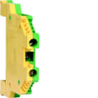 Hager - Rekkeklemme PE-jord, skrutilkobling 10mm2 bev ledning, 16mm2 helkjerne
