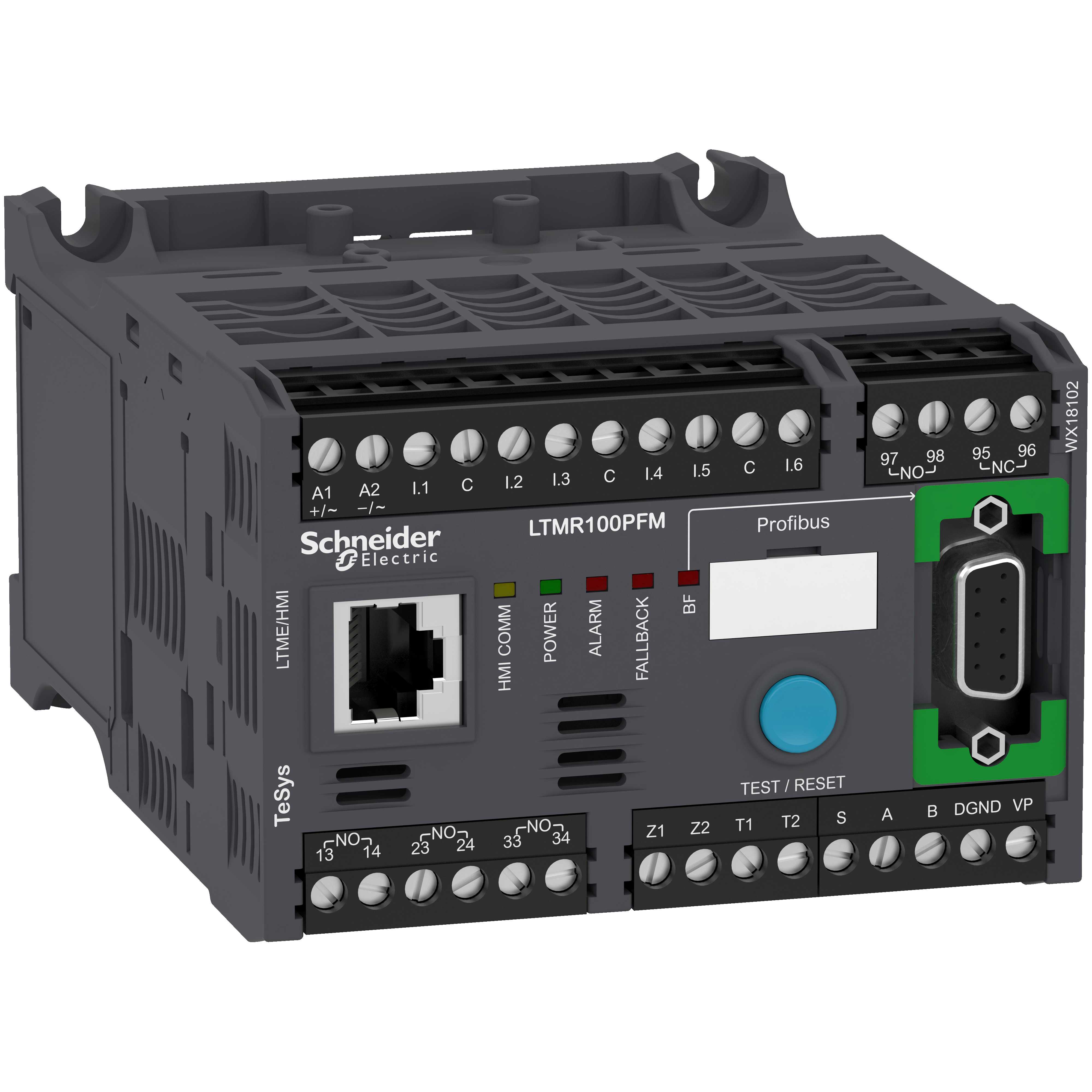 Schneider Electric - LTMR100PFM TeSys T ProfiB 5-100A 230VAC