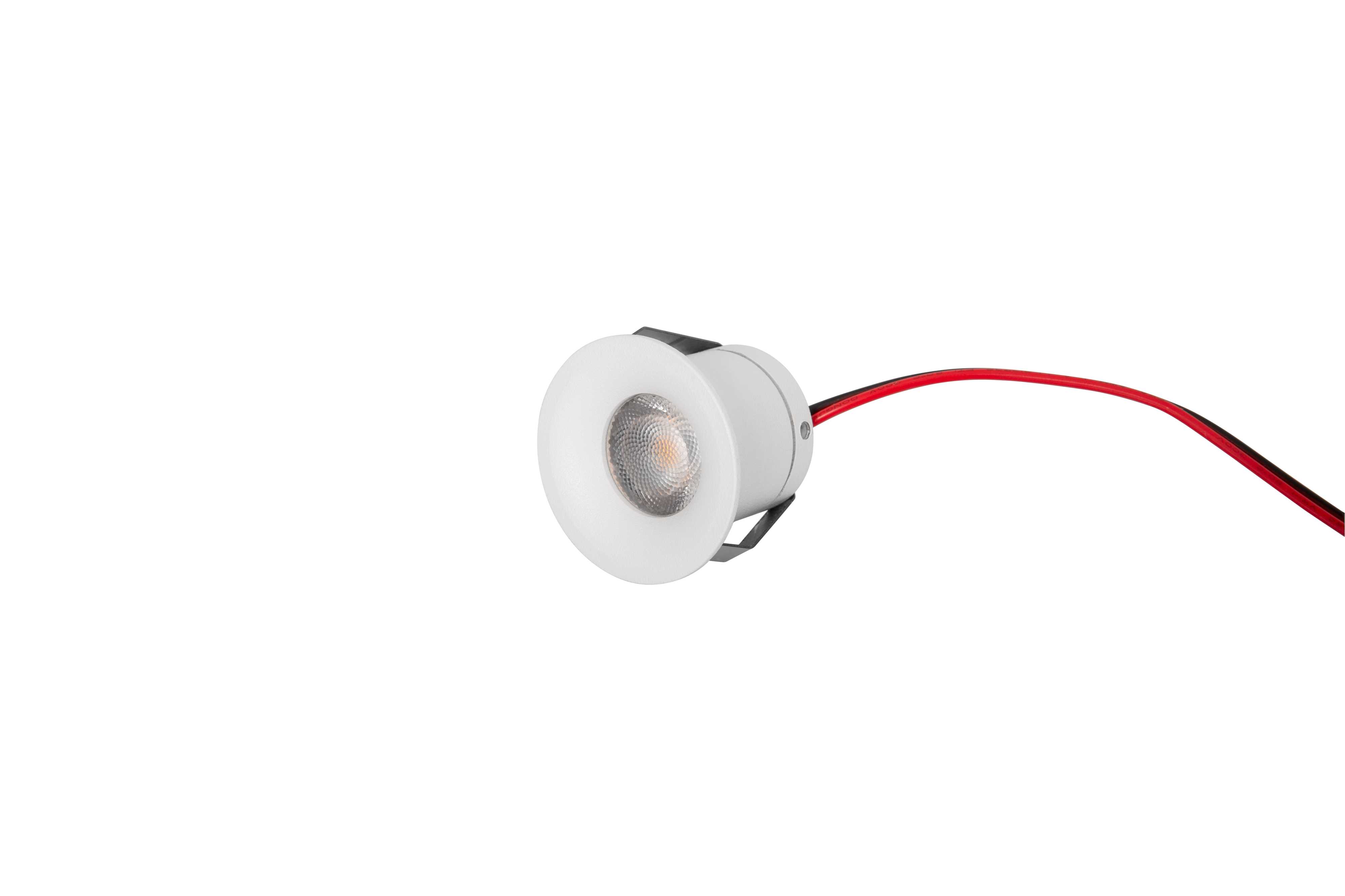 Aneta Lighting - TINY 33° HVIT MINI-DOWNLIGHT 2W LED IP65