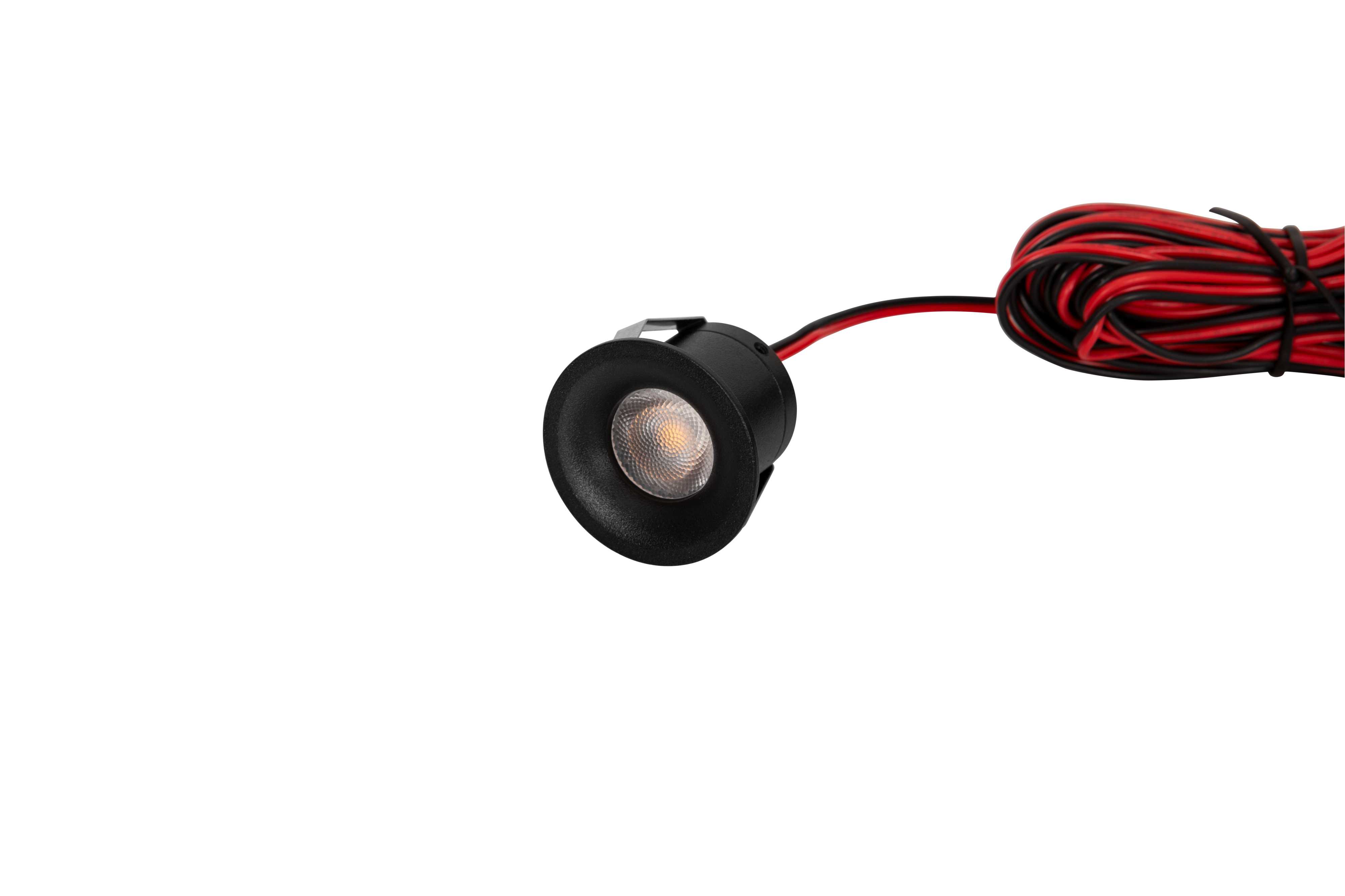 Aneta Lighting - TINY 22° SORT MINI-DOWNLIGHT 2W LED IP65