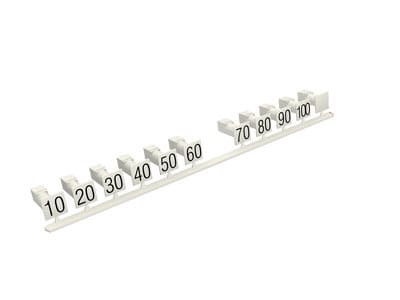 Centex - Nummer kit 10-100 til plint m