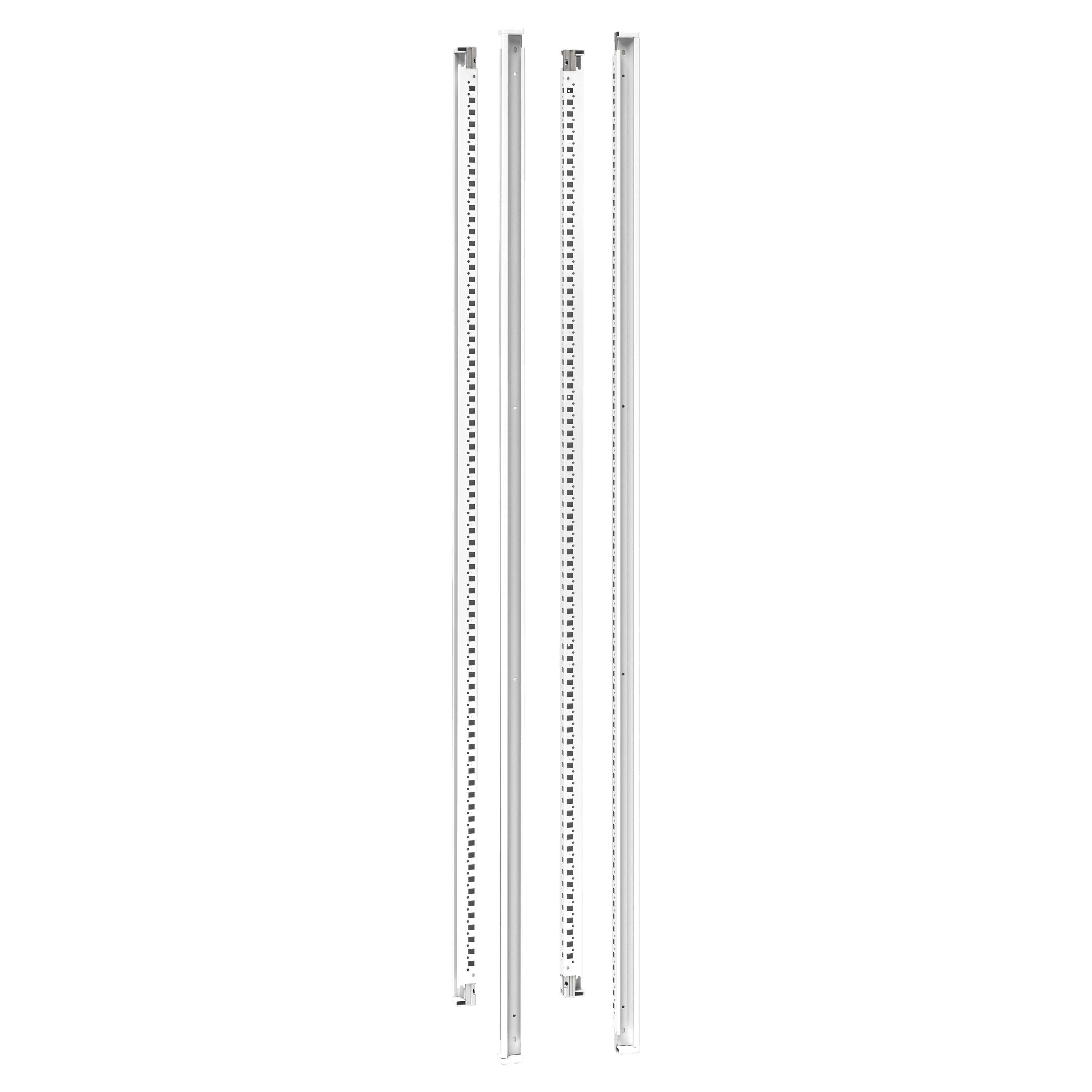 Schneider Electric - Vertikale stolper, Spacial SFP , høyde 2000 mm, RAL9003 (hvit)