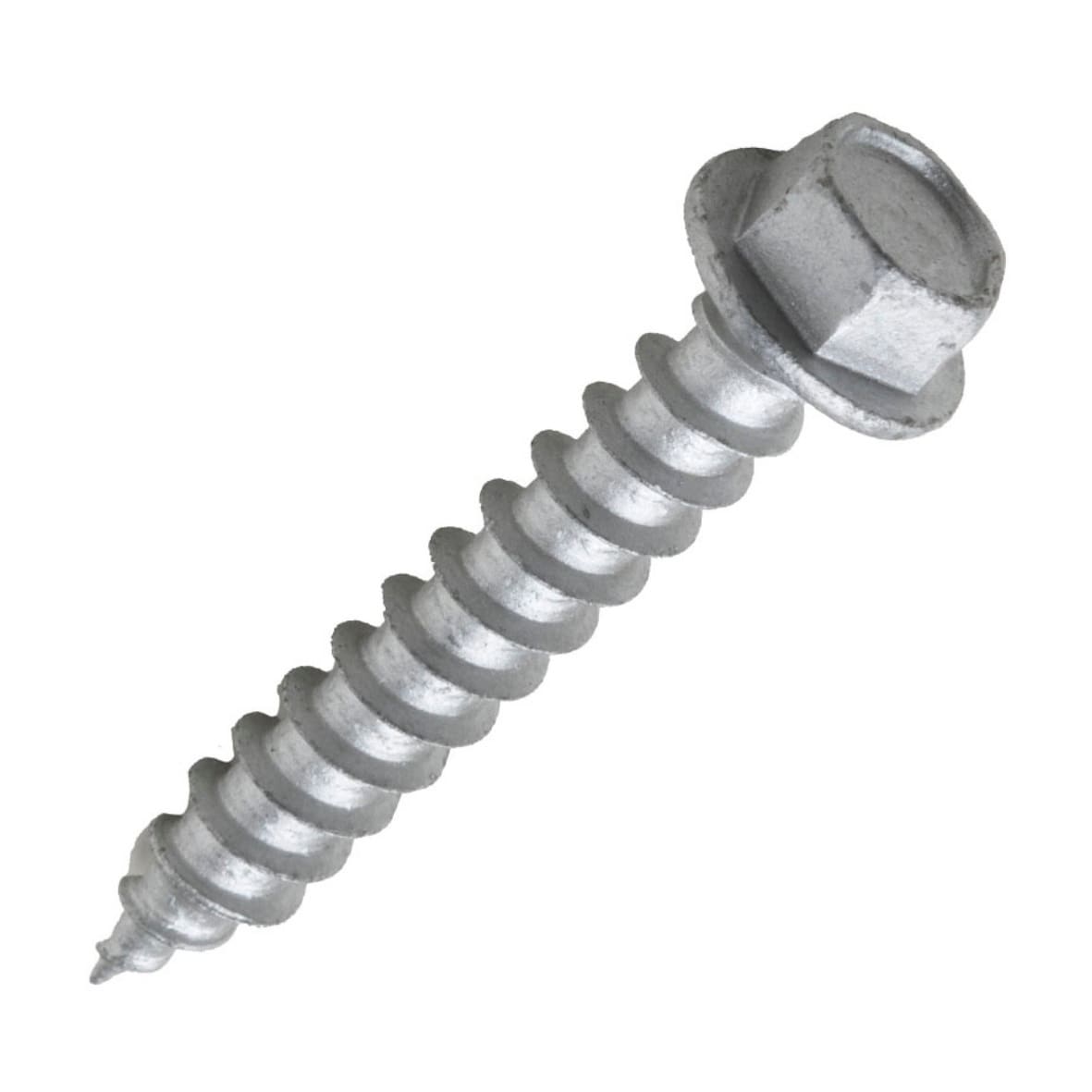 Castor - Treskrue skivehode sekskant TH 10x50mm for montering i treverk.